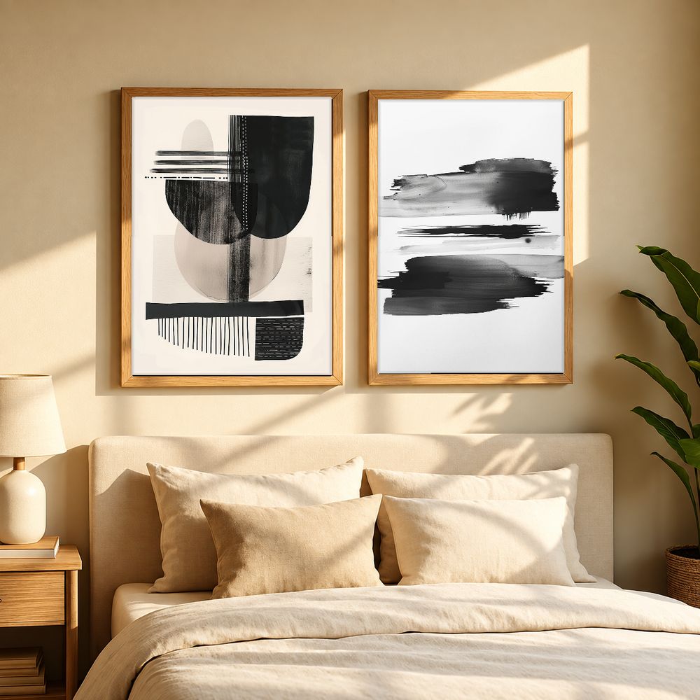 Set de 2 cuadros decorativos que combinan