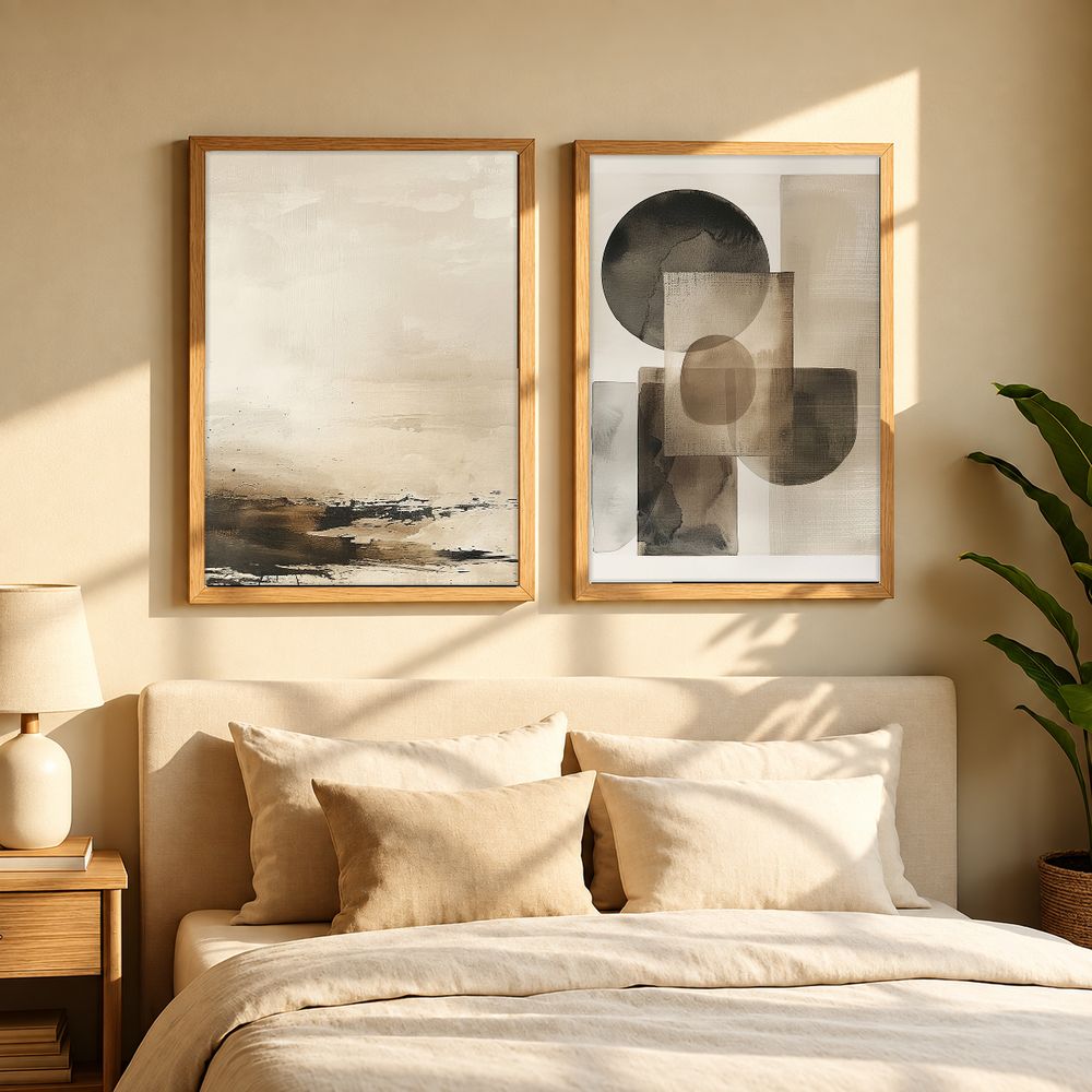 Set de 2 cuadros decorativos que combinan