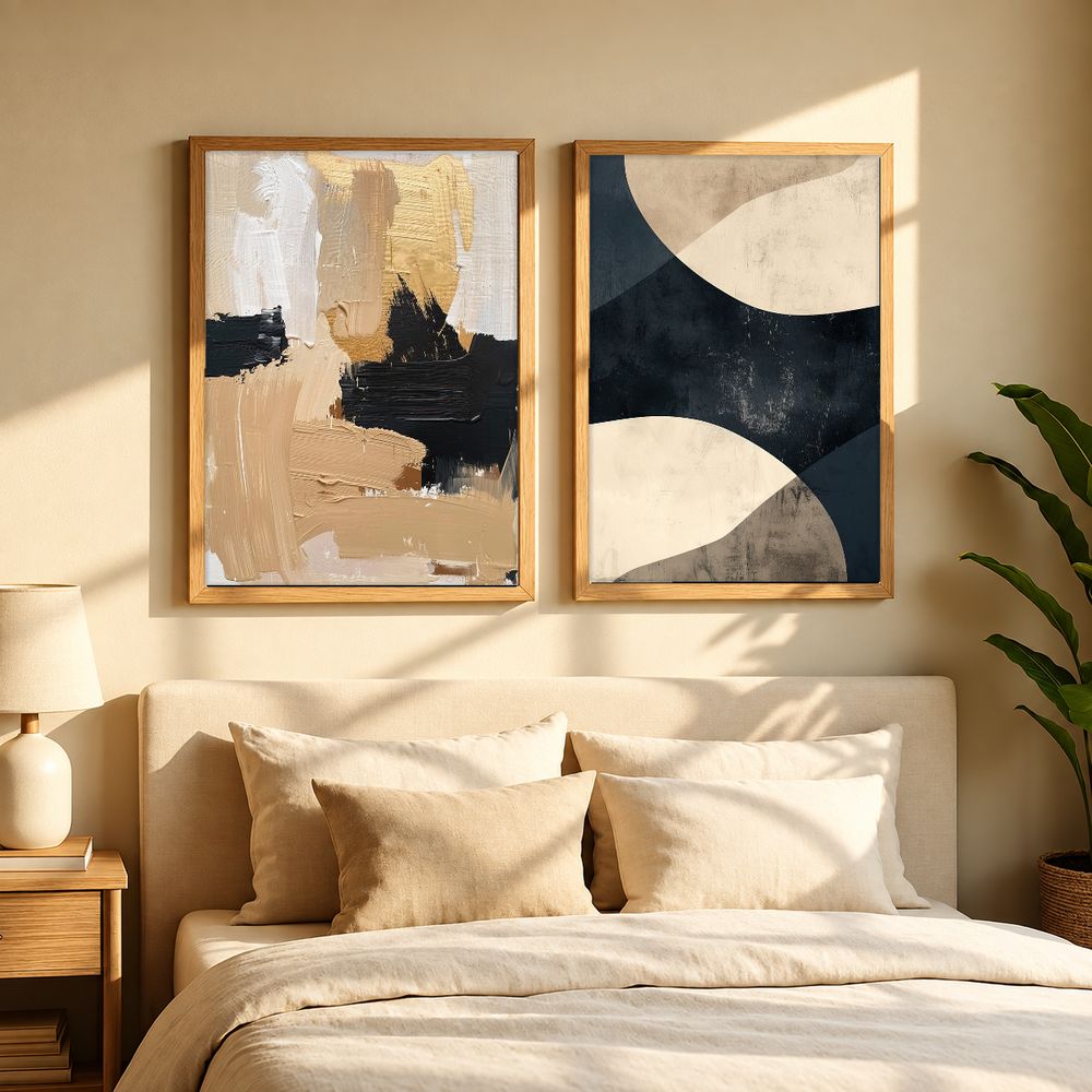 Set de 2 cuadros decorativos que combinan