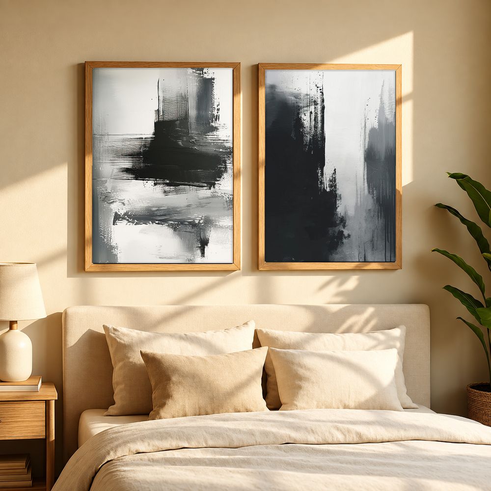 Set de 2 cuadros decorativos que combinan