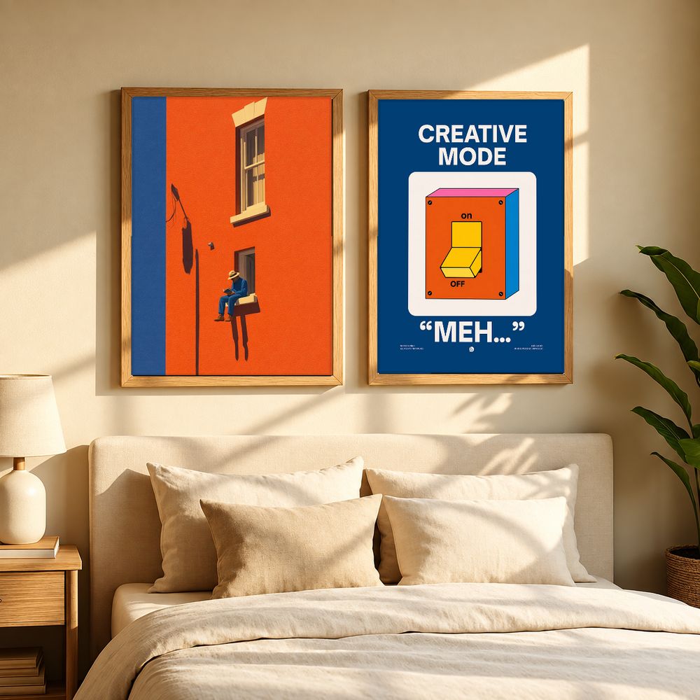 Set de 2 cuadros decorativos que combinan
