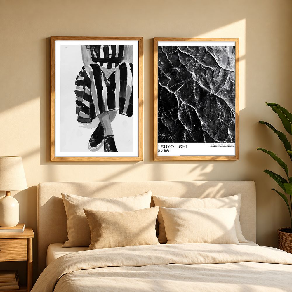 Set de 2 cuadros decorativos que combinan