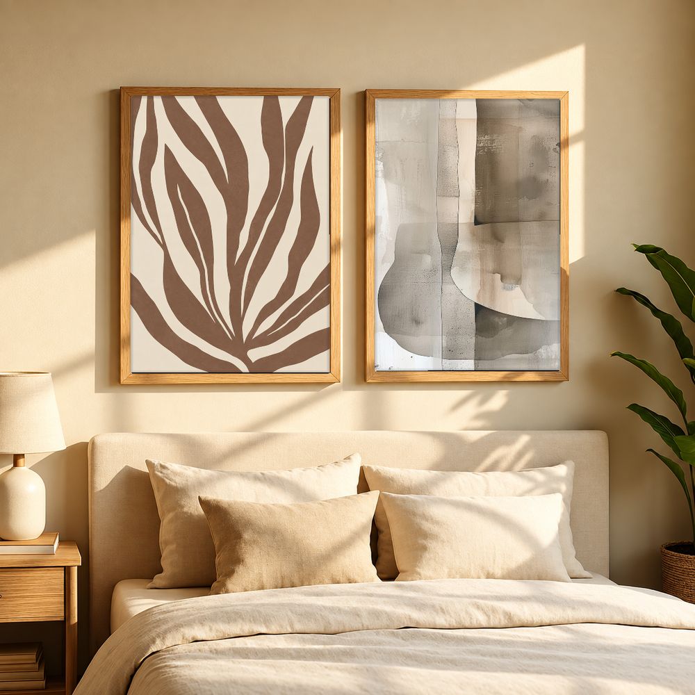 Set de 2 cuadros decorativos que combinan