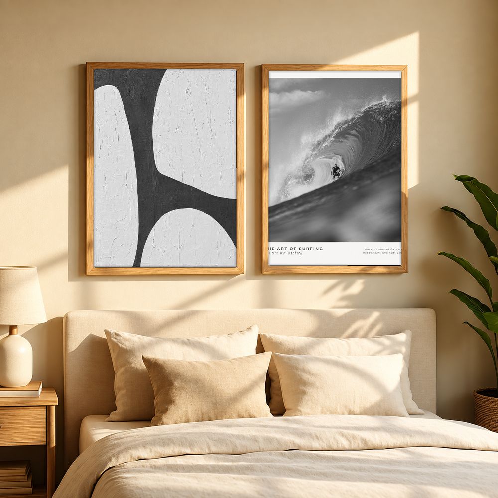 Set de 2 cuadros decorativos que combinan
