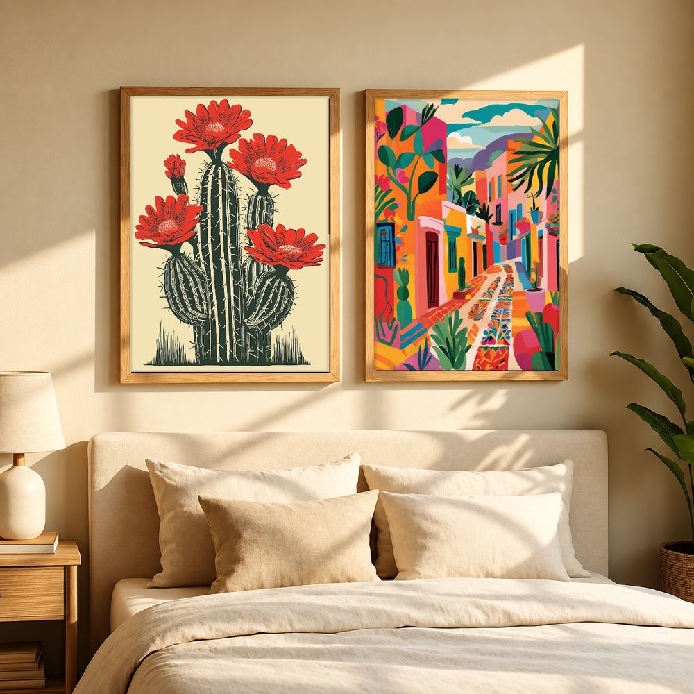 Set de 2 cuadros decorativos que combinan