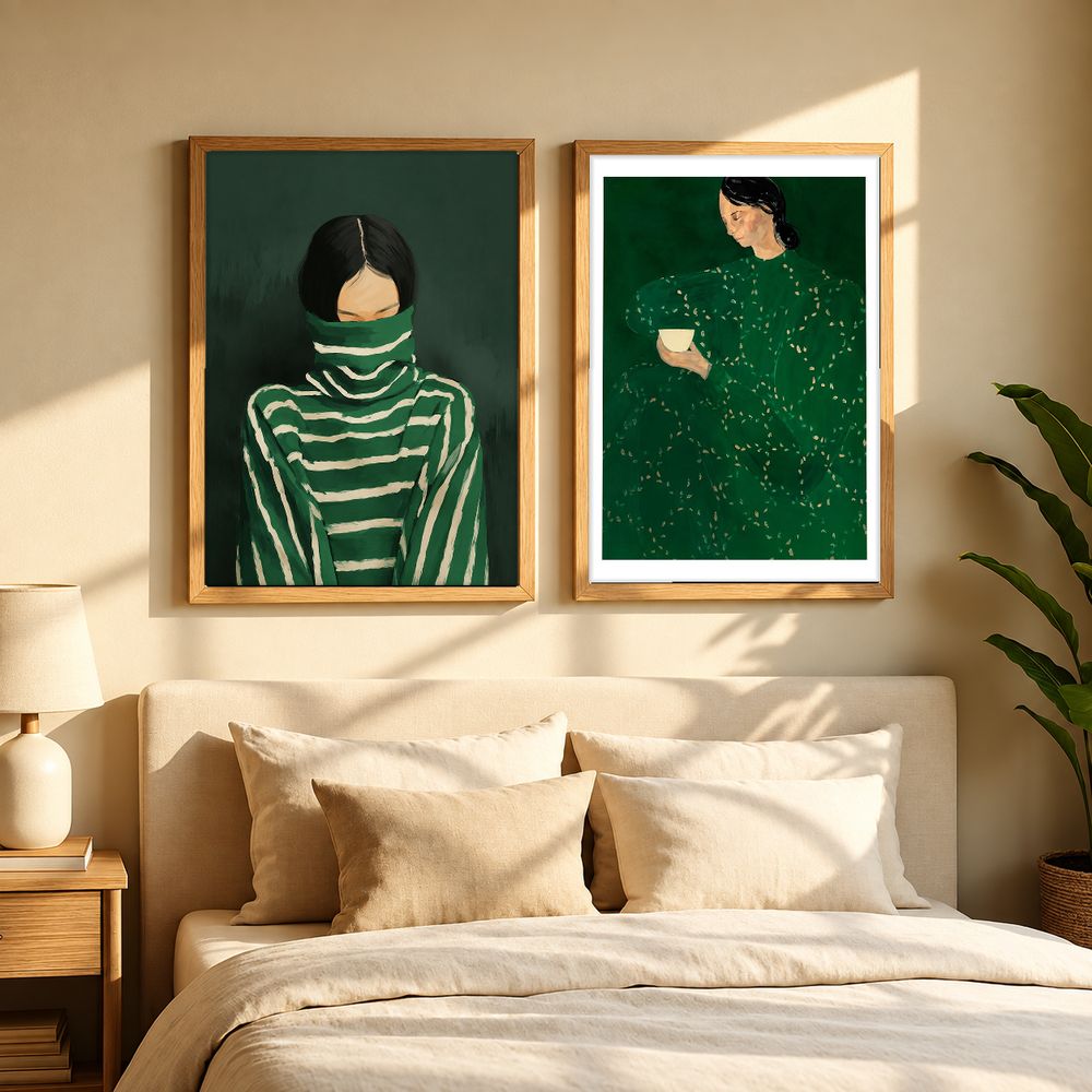 Set de 2 cuadros decorativos que combinan