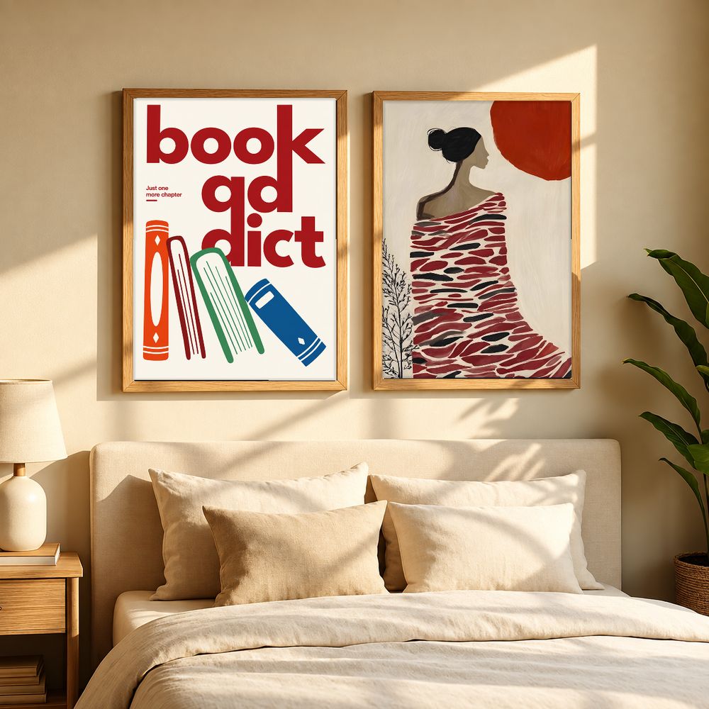 Set de 2 cuadros decorativos que combinan