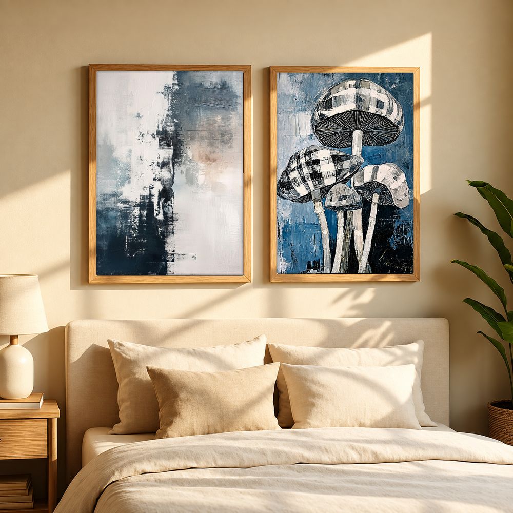 Set de 2 cuadros decorativos que combinan