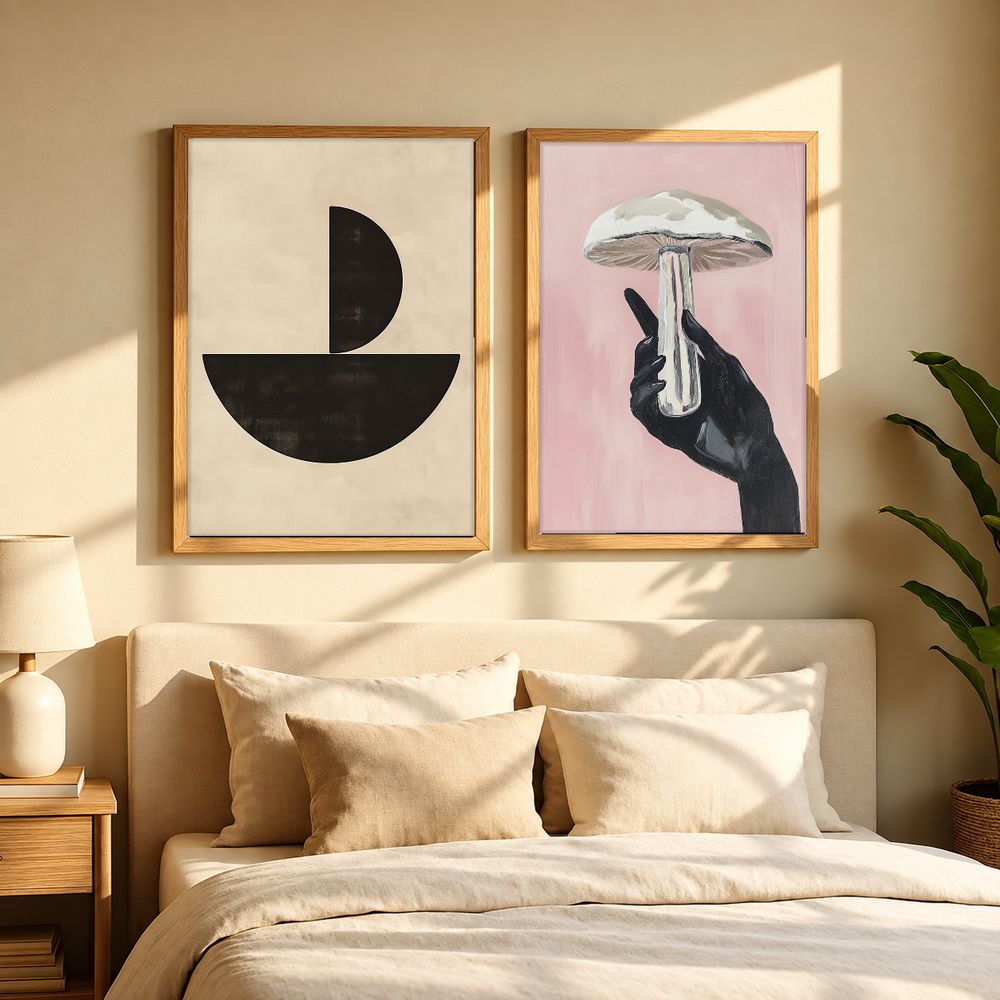 Set de 2 cuadros decorativos que combinan