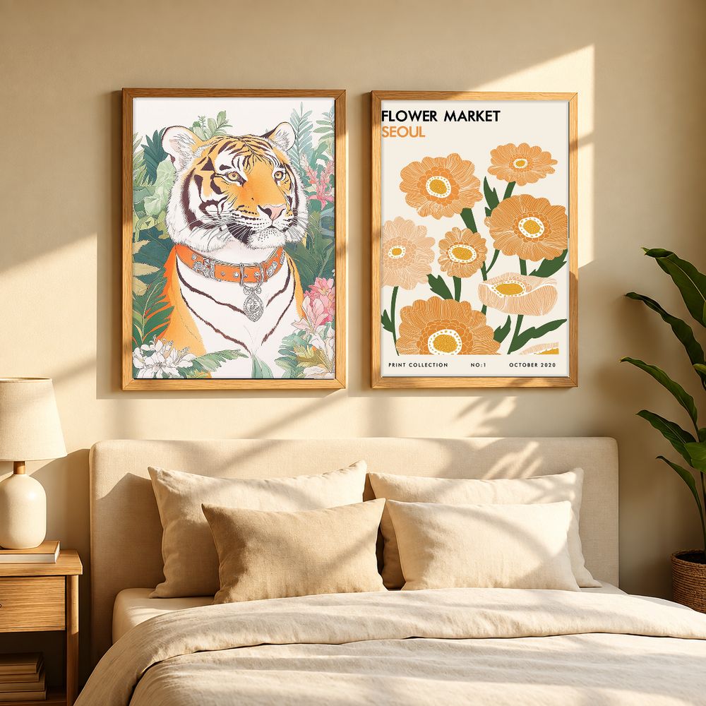 Set de 2 cuadros decorativos que combinan