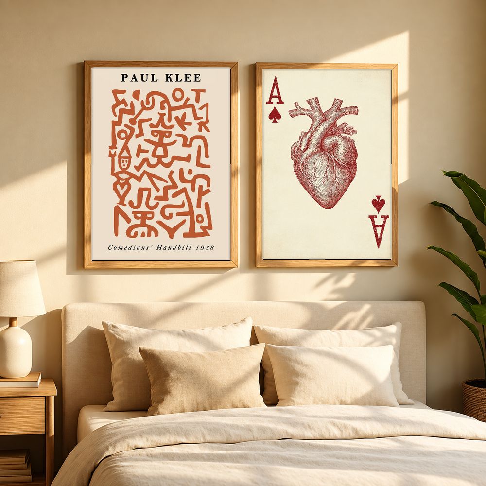 Set de 2 cuadros decorativos que combinan