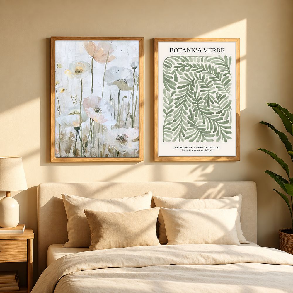 Set de 2 cuadros decorativos que combinan