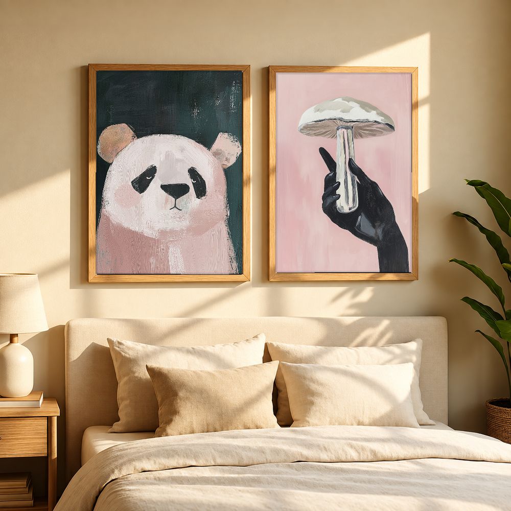 Set de 2 cuadros decorativos que combinan