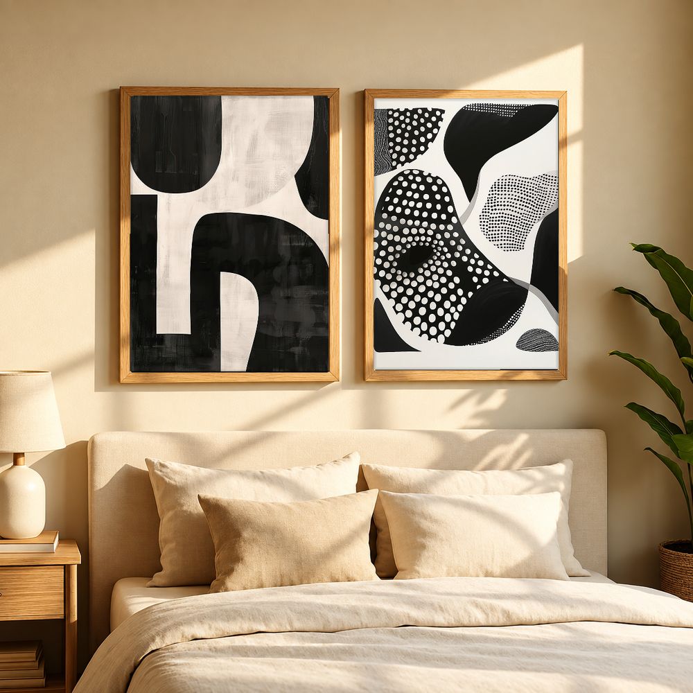 Set de 2 cuadros decorativos que combinan