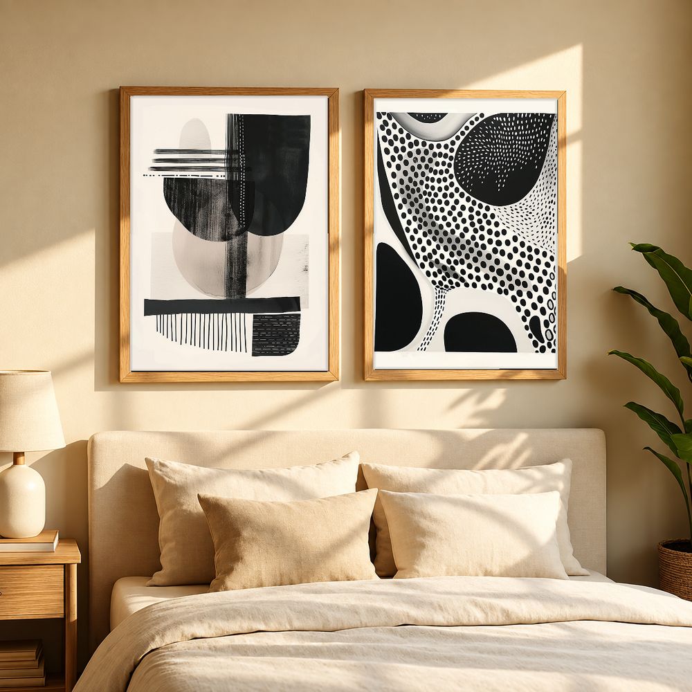 Set de 2 cuadros decorativos que combinan