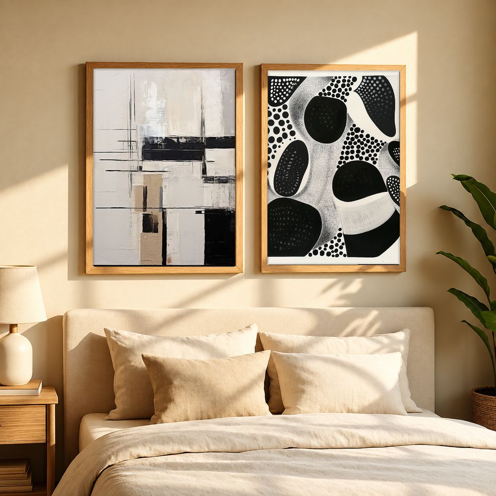 Set de 2 cuadros decorativos que combinan