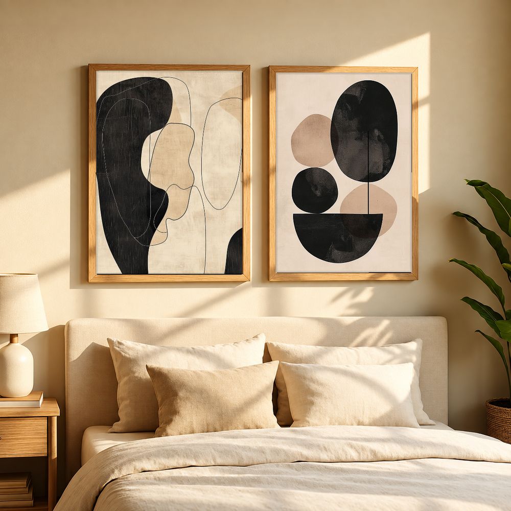Set de 2 cuadros decorativos que combinan