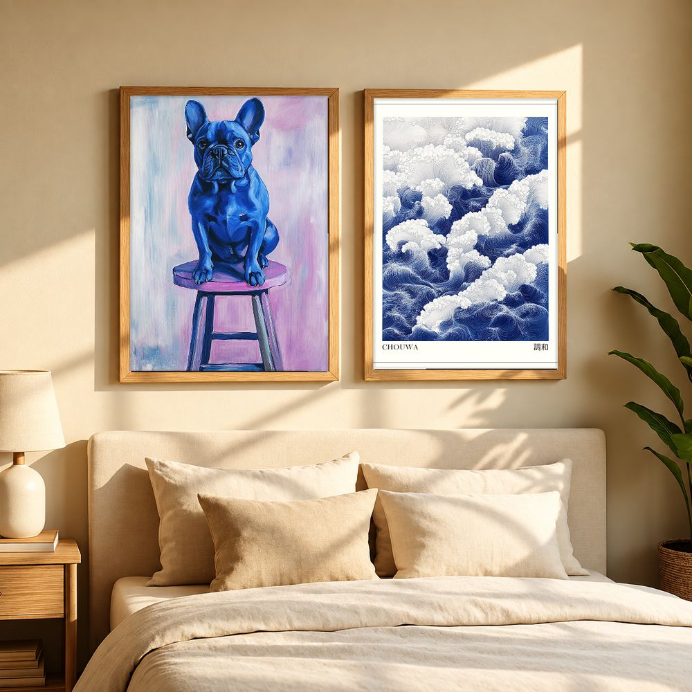Set de 2 cuadros decorativos que combinan