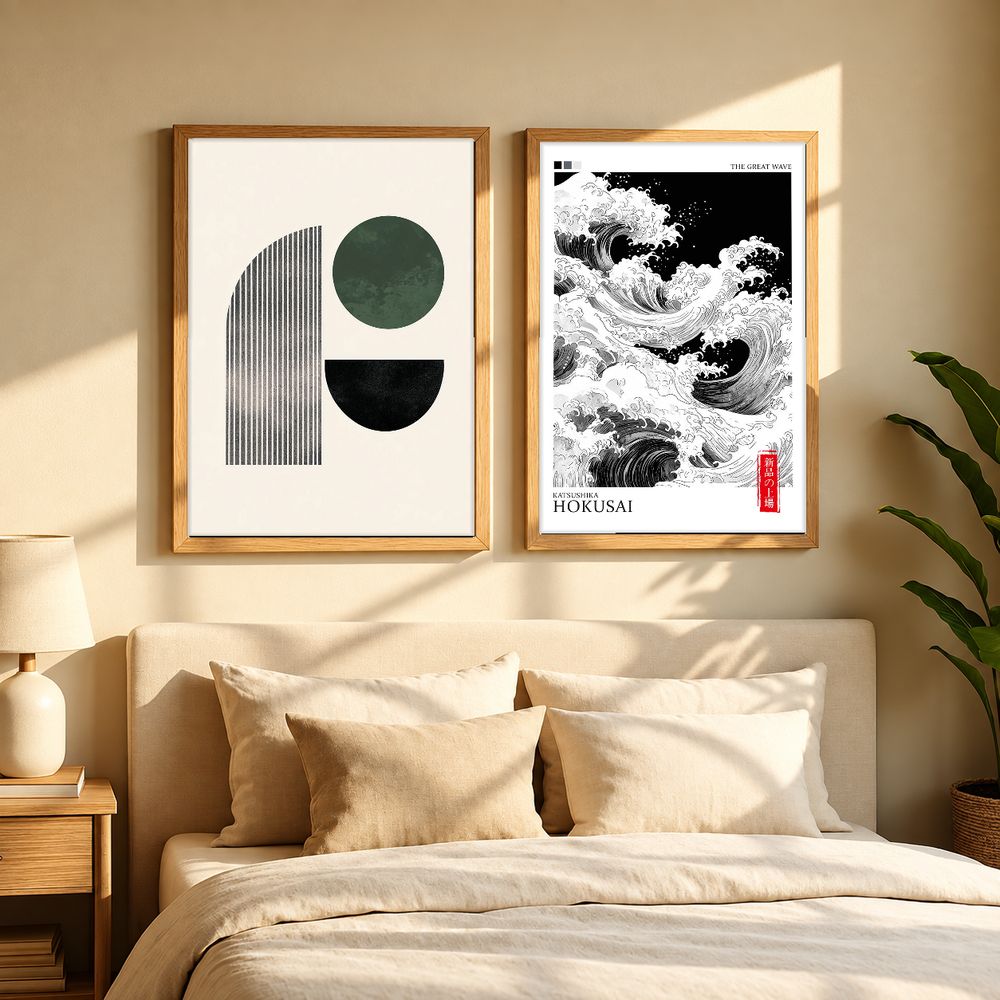 Set de 2 cuadros decorativos que combinan