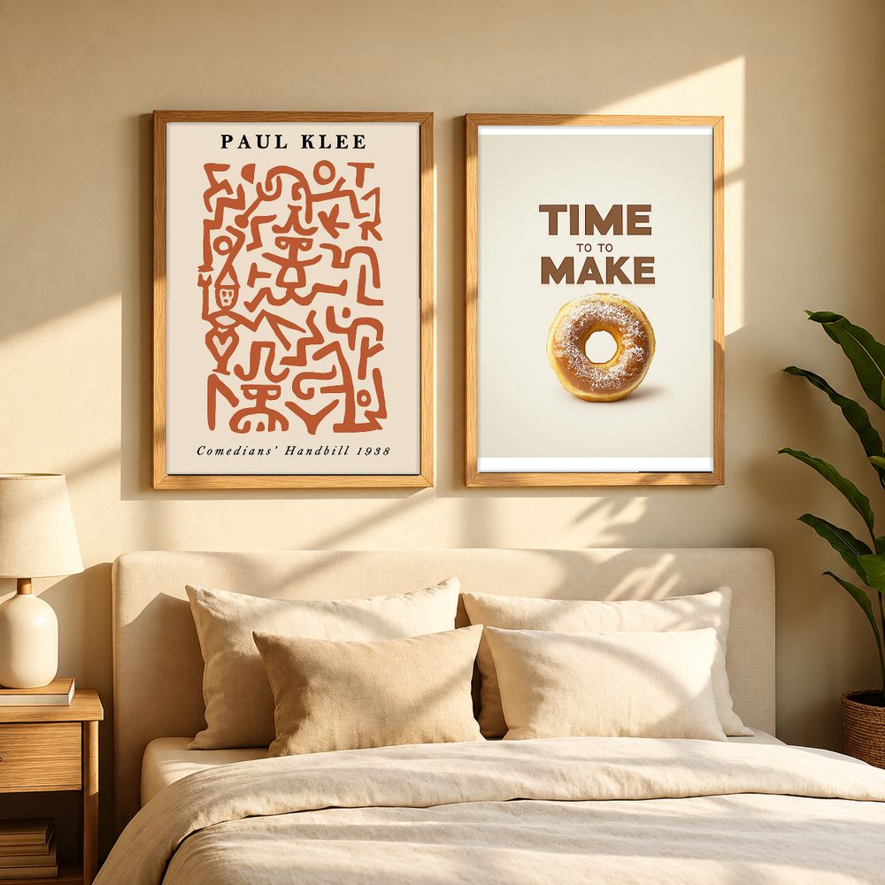 Set de 2 cuadros decorativos que combinan