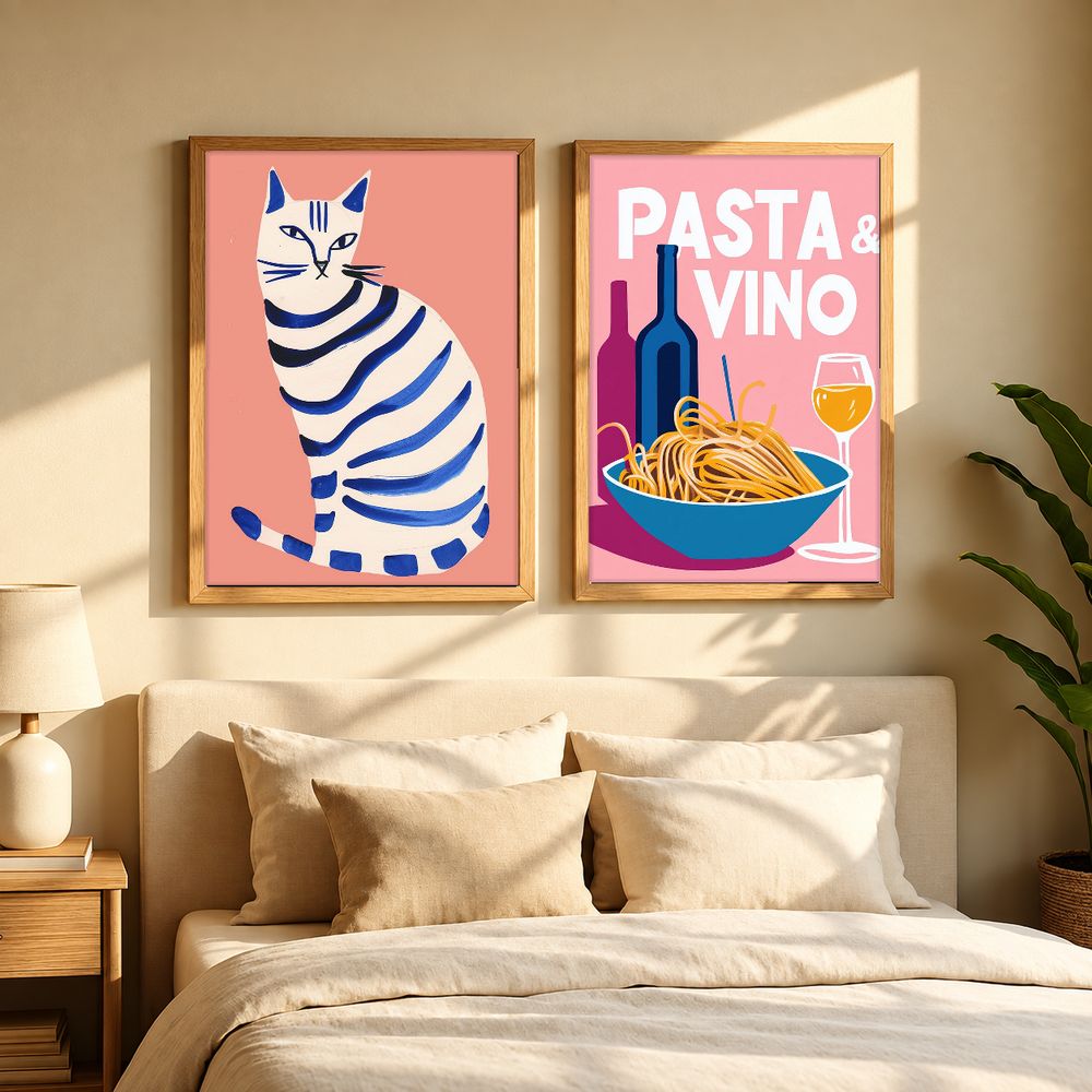 Set de 2 cuadros decorativos que combinan
