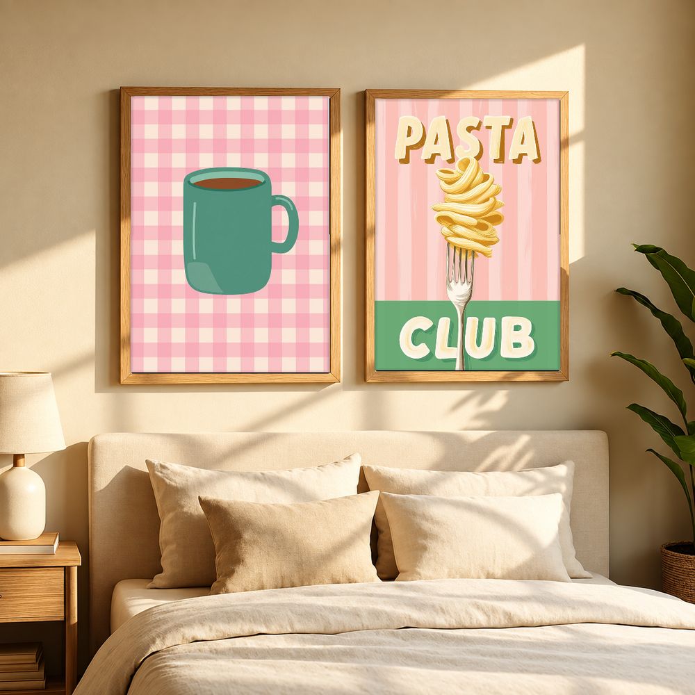 Set de 2 cuadros decorativos que combinan