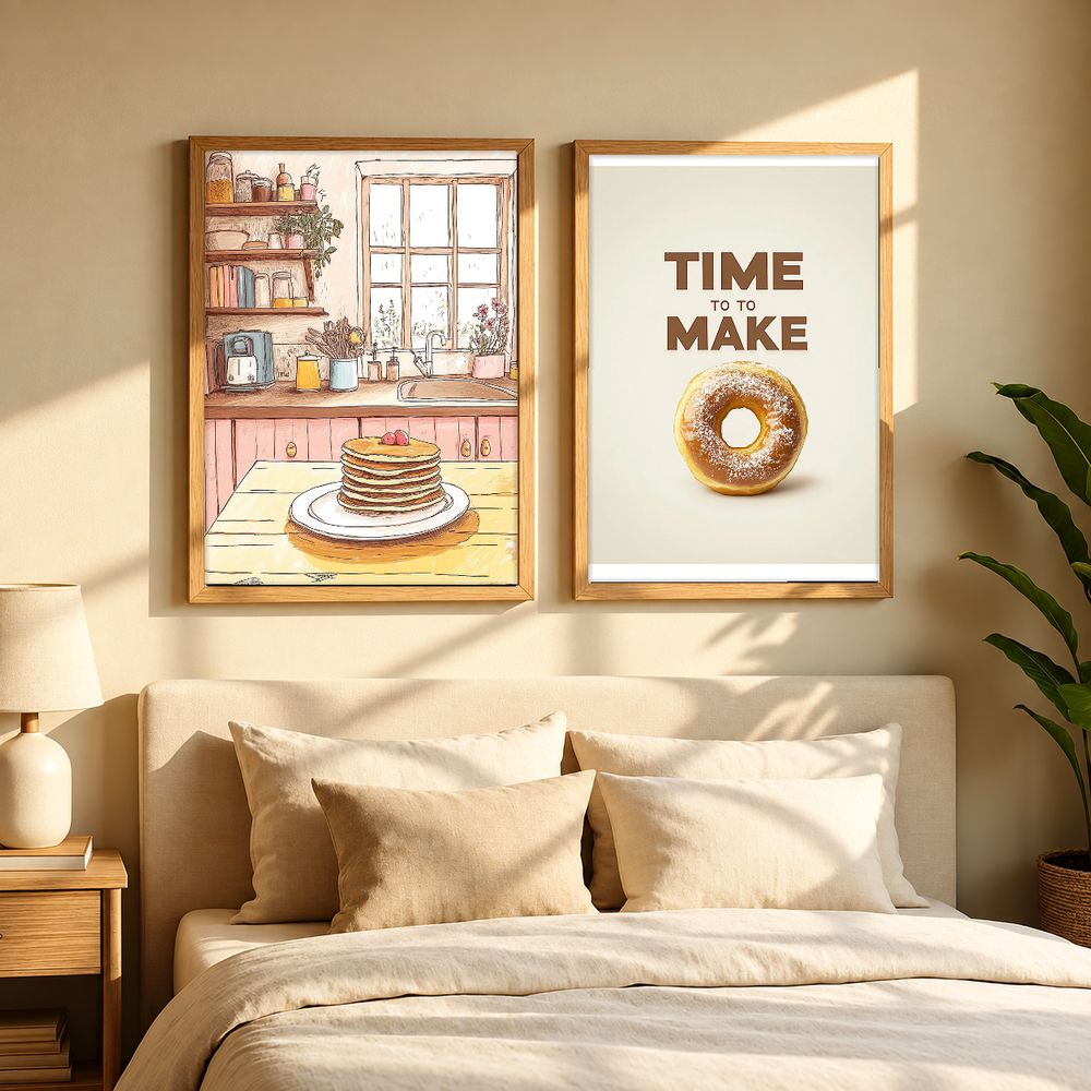 Set de 2 cuadros decorativos que combinan