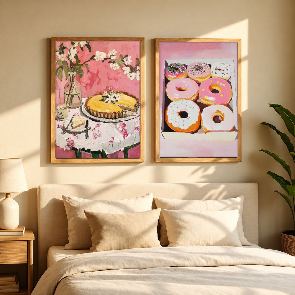 Set de 2 cuadros decorativos que combinan