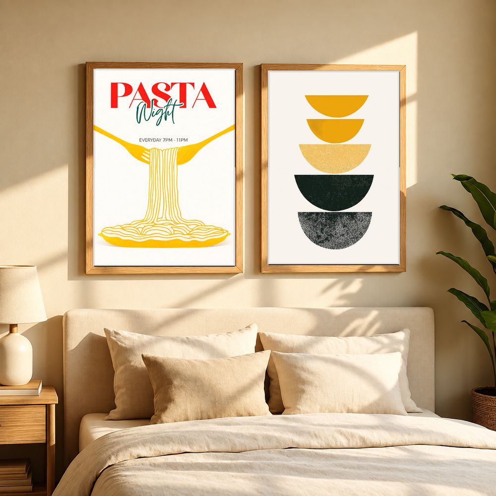 Set de 2 cuadros decorativos que combinan