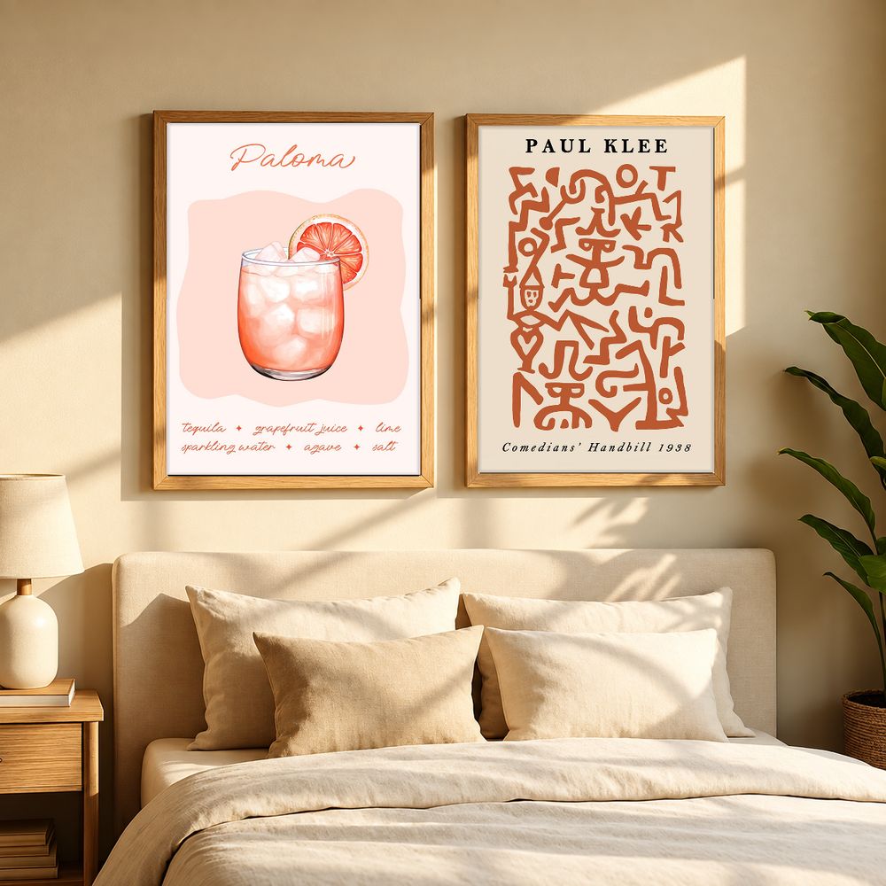 Set de 2 cuadros decorativos que combinan