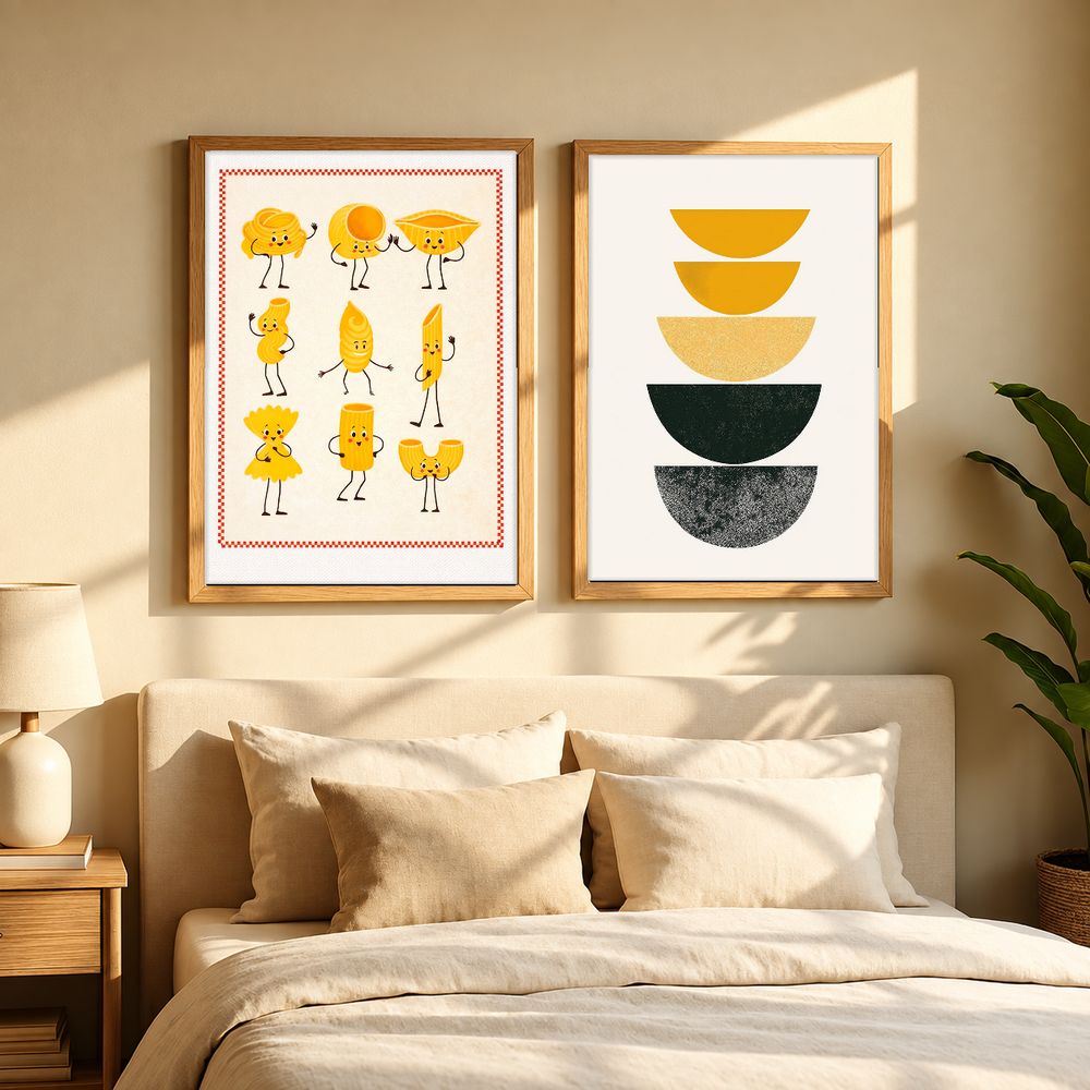 Set de 2 cuadros decorativos que combinan
