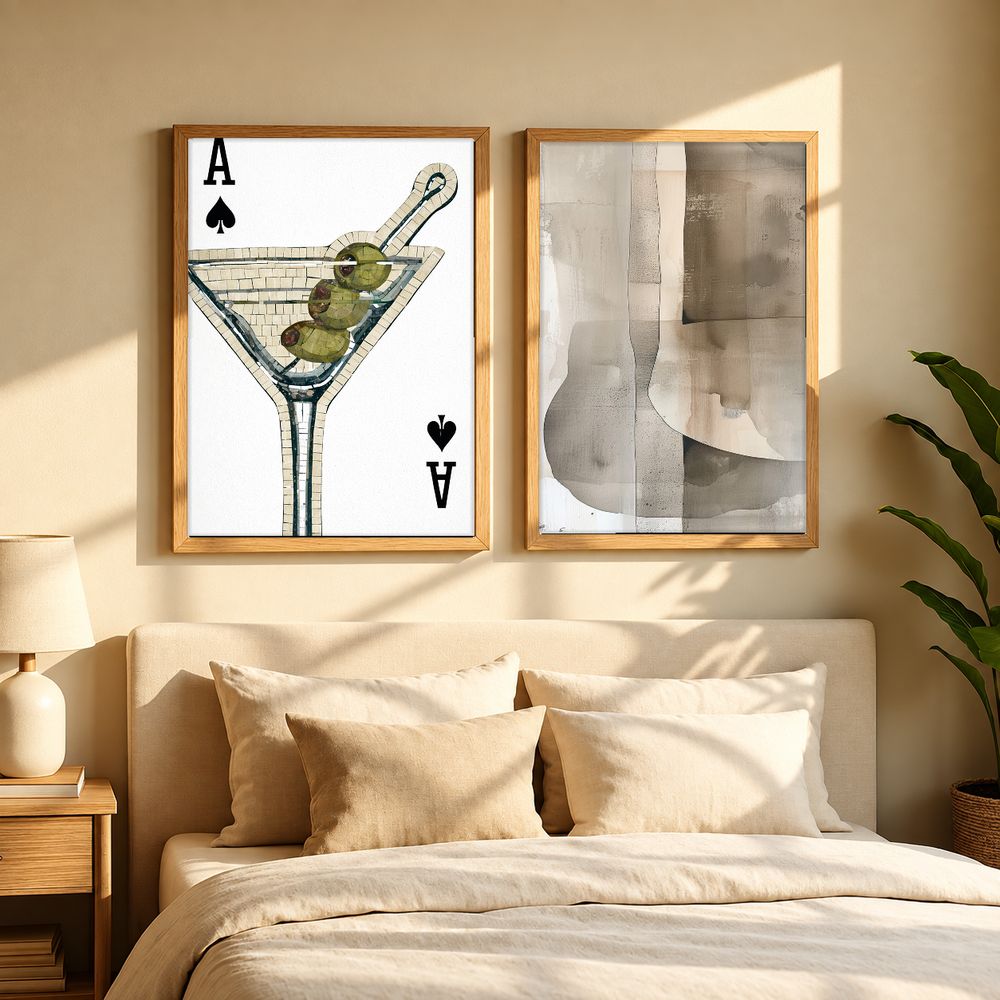 Set de 2 cuadros decorativos que combinan