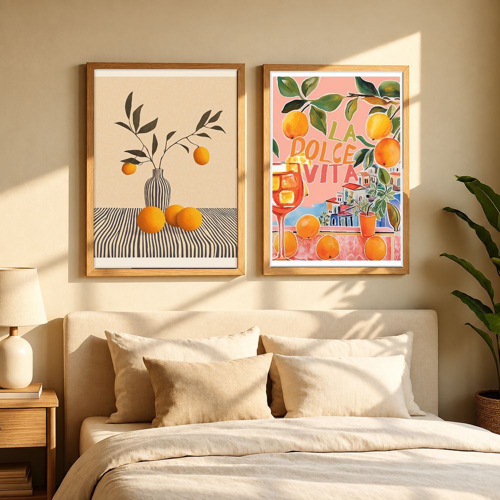 Set de 2 cuadros decorativos que combinan