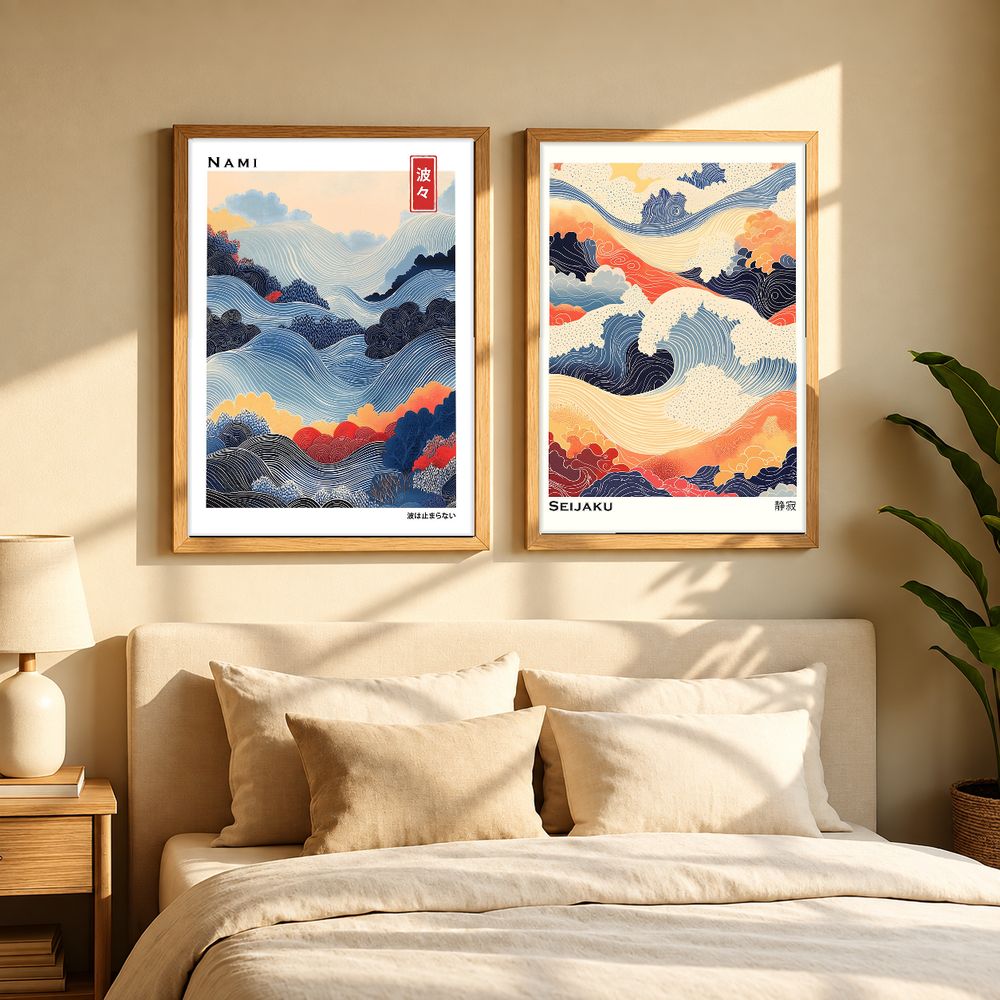 Set de 2 cuadros decorativos que combinan