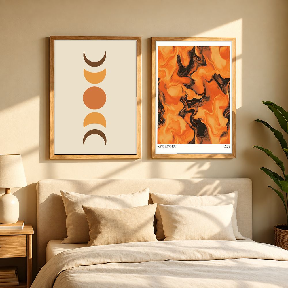 Set de 2 cuadros decorativos que combinan
