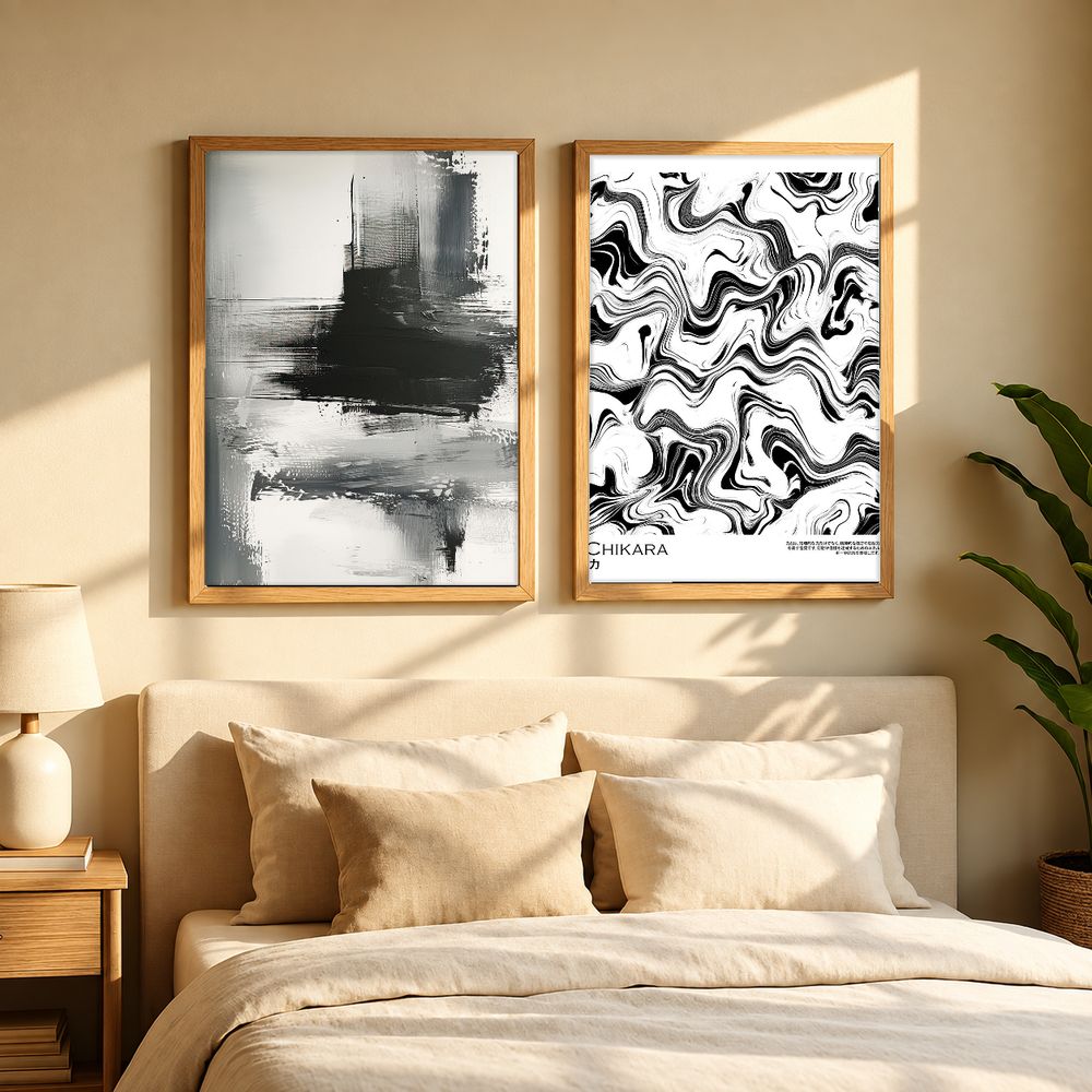 Set de 2 cuadros decorativos que combinan