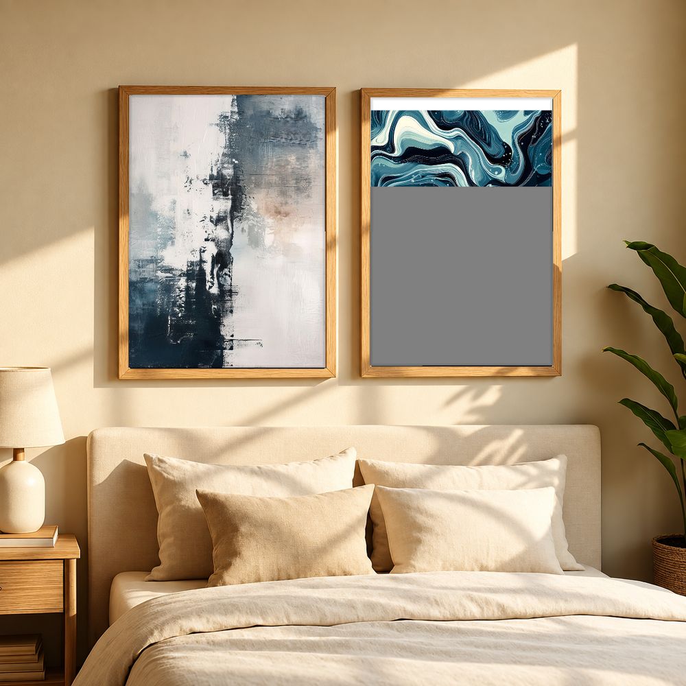 Set de 2 cuadros decorativos que combinan