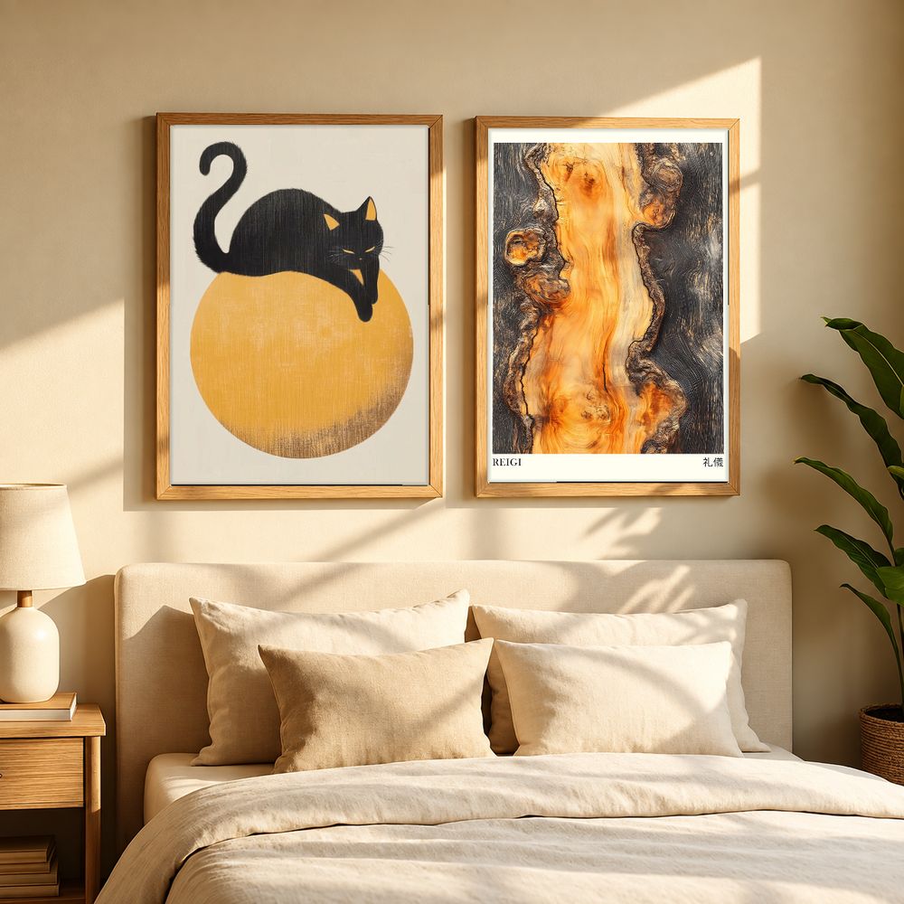 Set de 2 cuadros decorativos que combinan