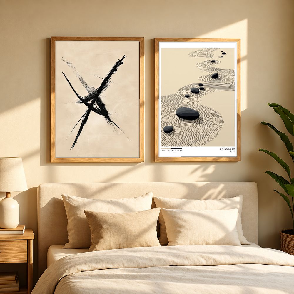Set de 2 cuadros decorativos que combinan
