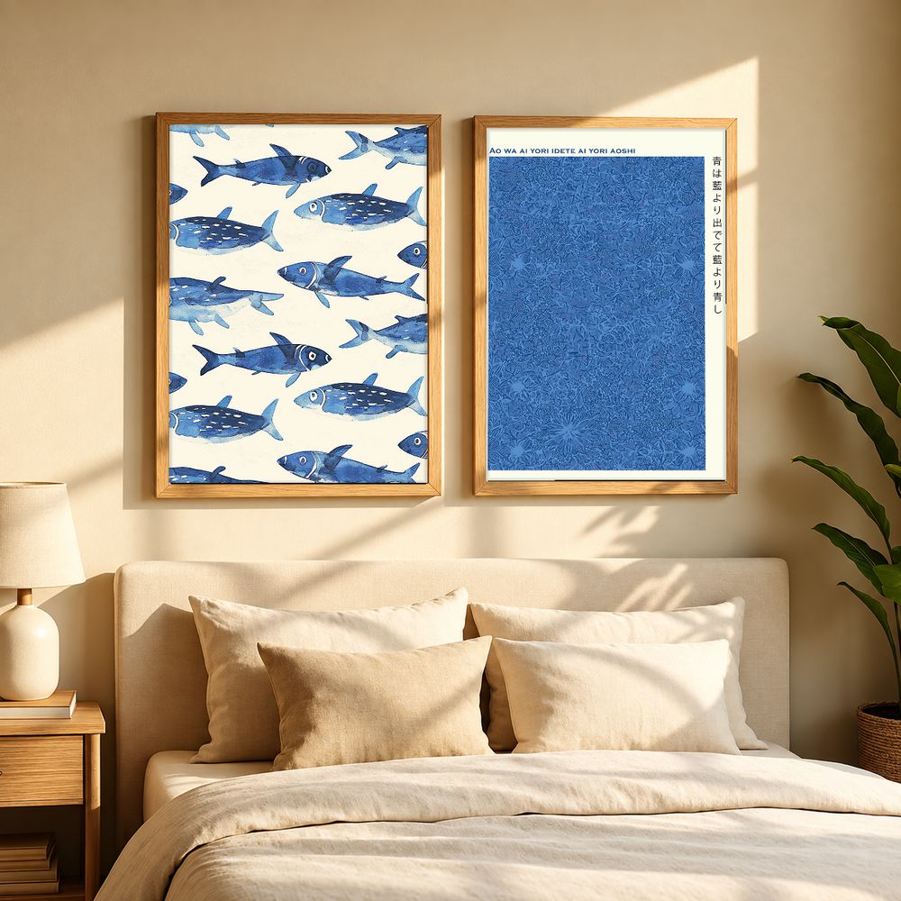 Set de 2 cuadros decorativos que combinan