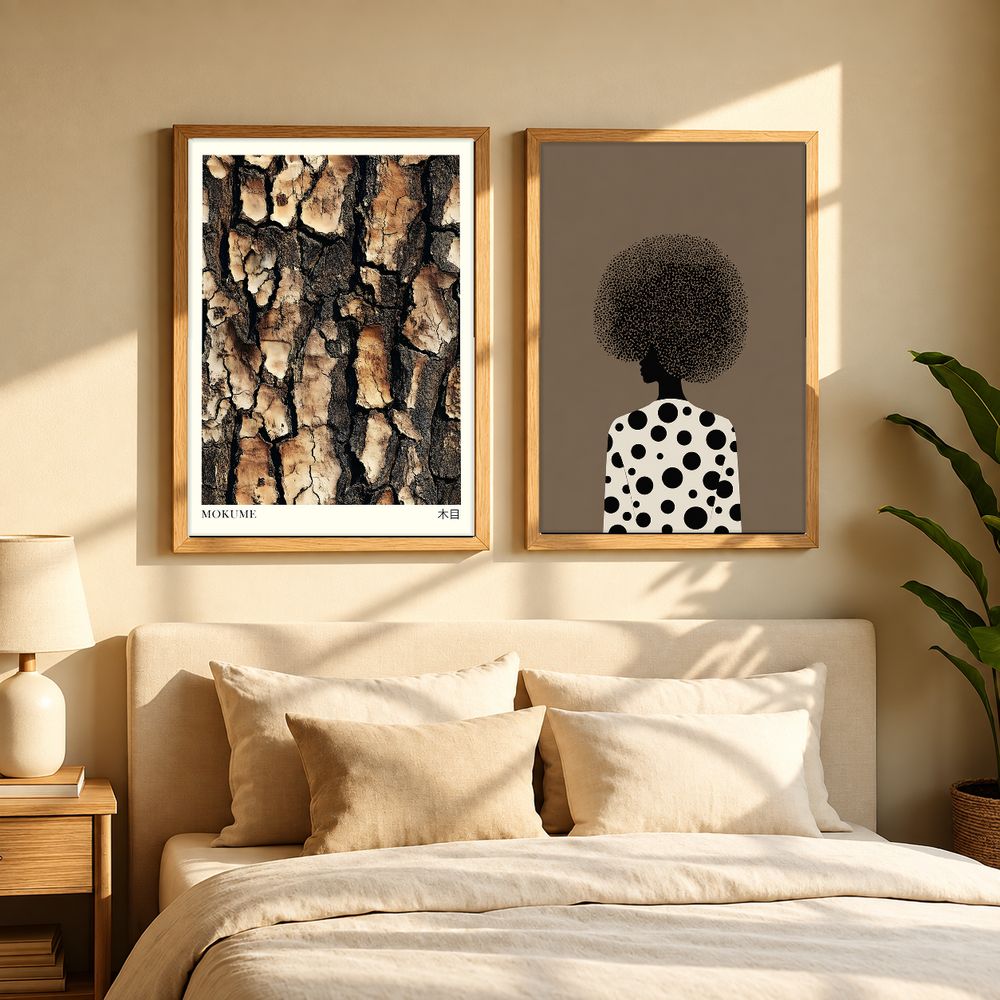 Set de 2 cuadros decorativos que combinan