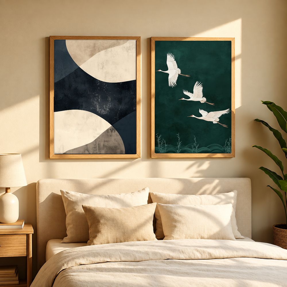Set de 2 cuadros decorativos que combinan