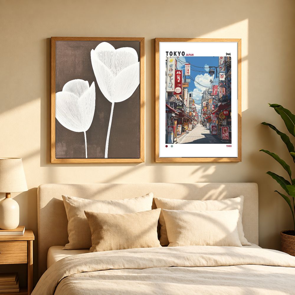 Set de 2 cuadros decorativos que combinan