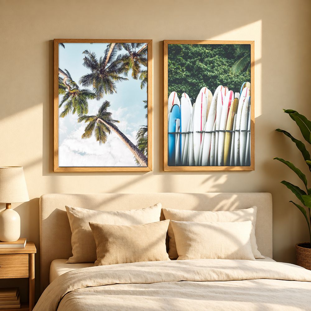Set de 2 cuadros decorativos que combinan