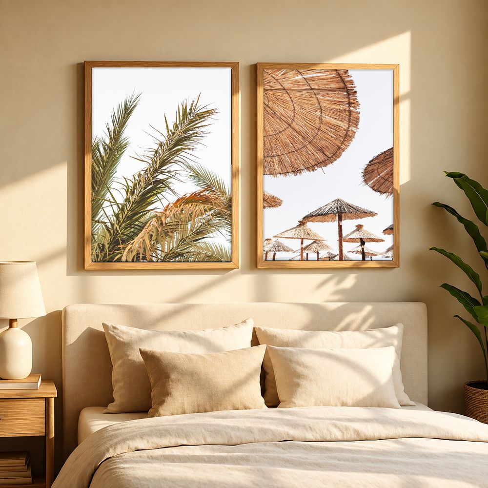 Set de 2 cuadros decorativos que combinan