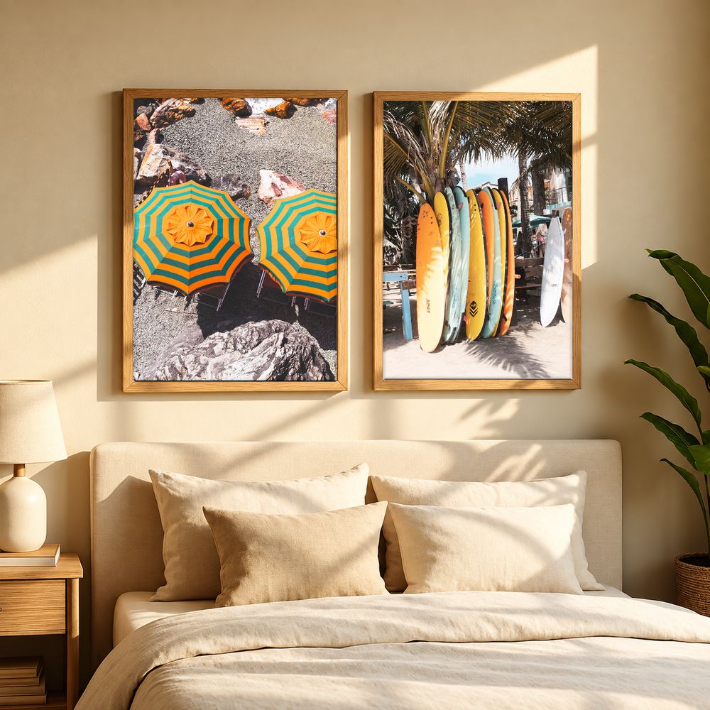 Set de 2 cuadros decorativos que combinan