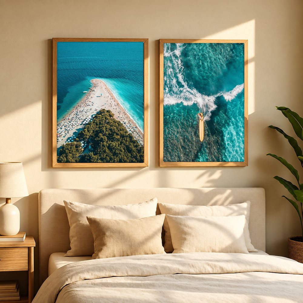 Set de 2 cuadros decorativos que combinan