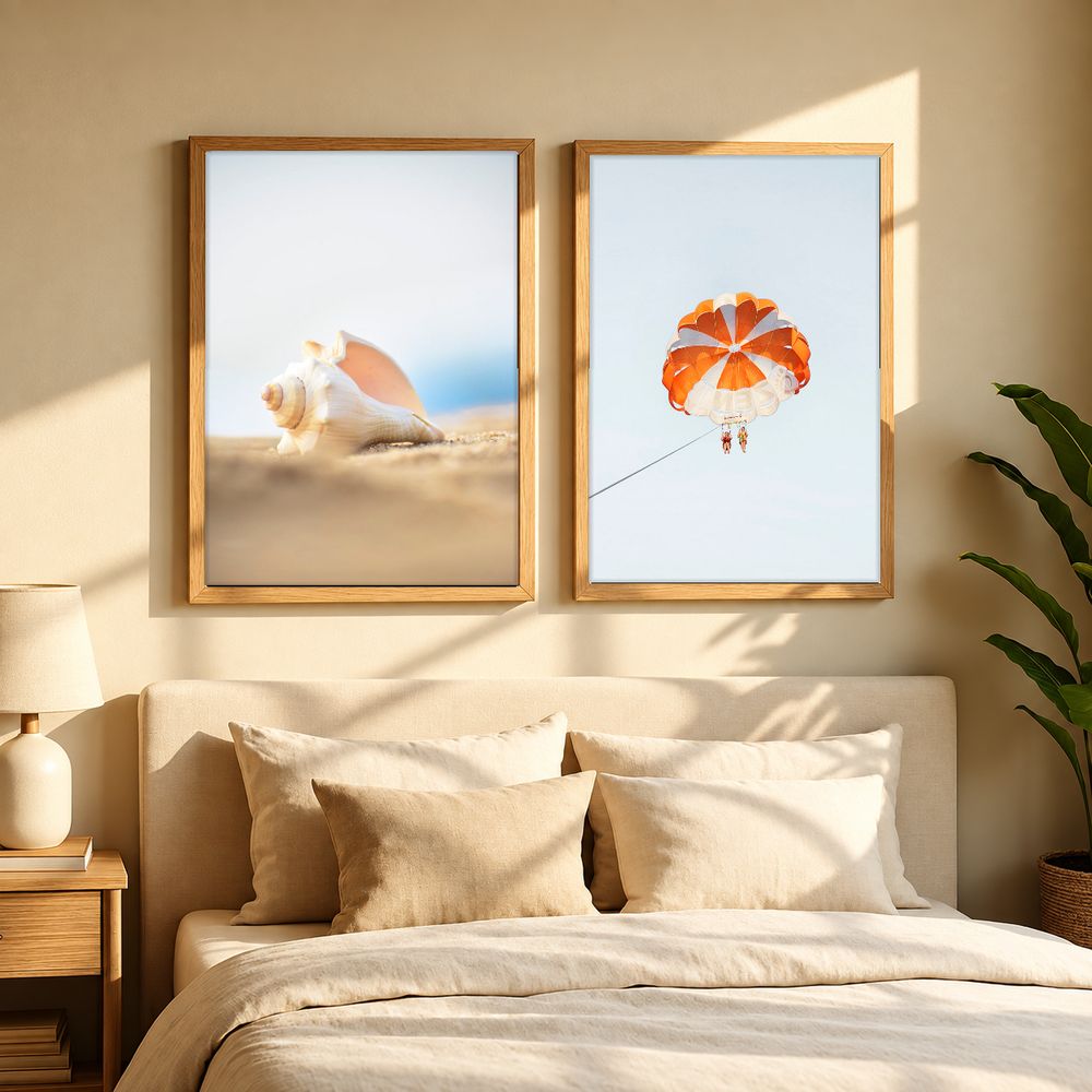 Set de 2 cuadros decorativos que combinan