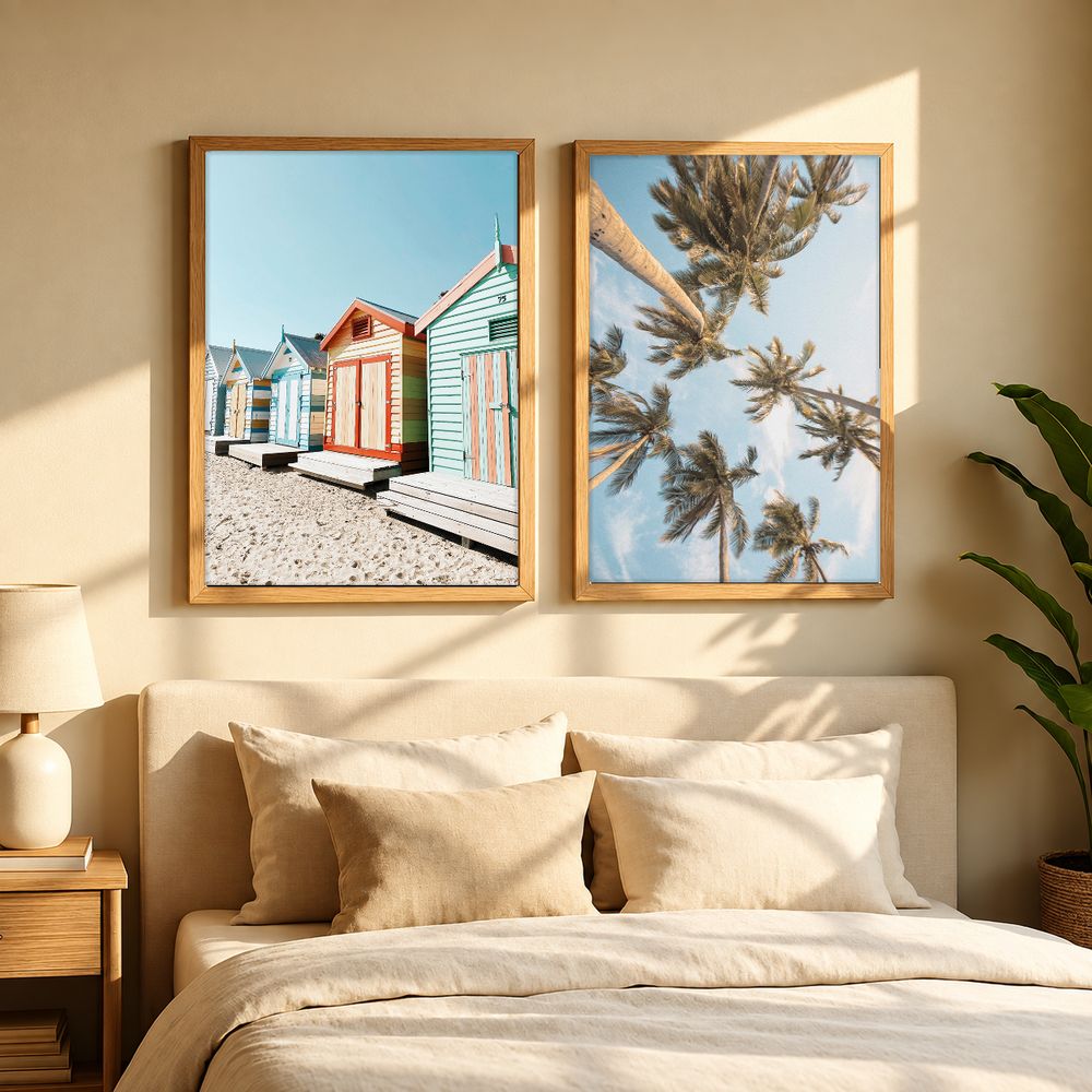Set de 2 cuadros decorativos que combinan