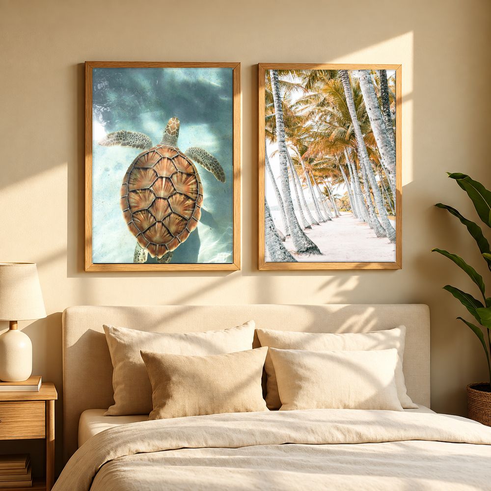 Set de 2 cuadros decorativos que combinan